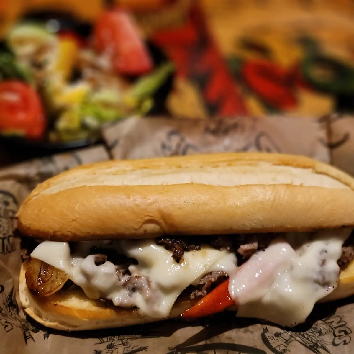 Prime Rib Philly Wrap