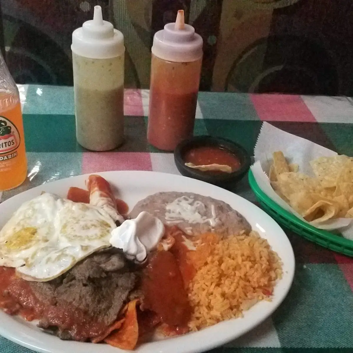 Carne Asada Con Huevos