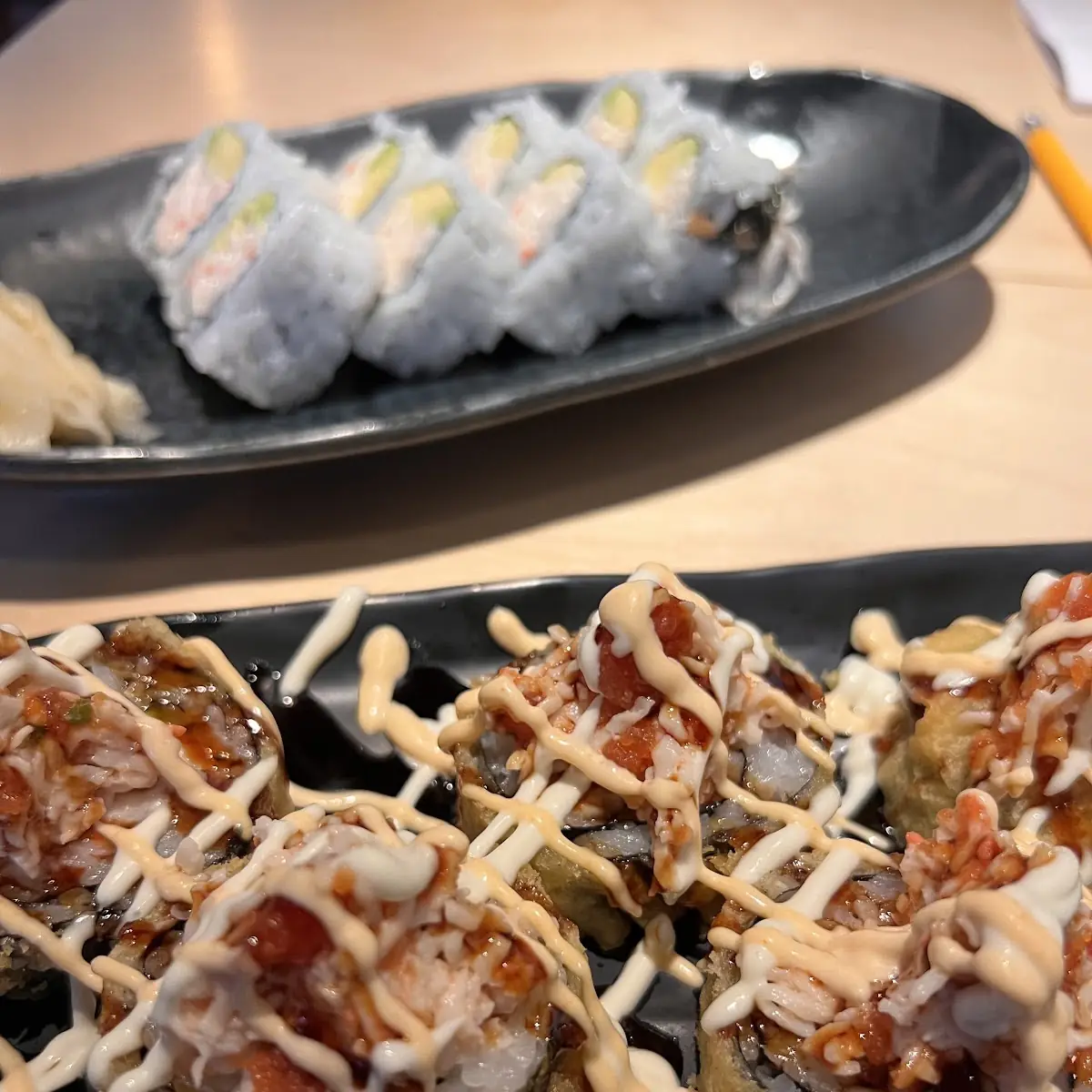Tempura Rolls with Eel Sauce