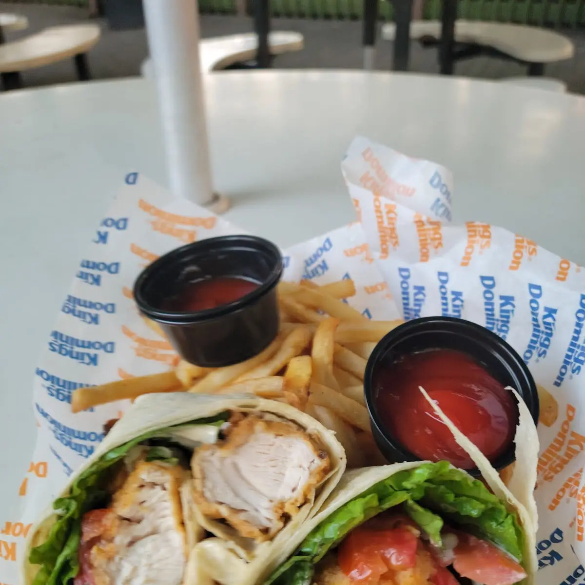 Chicken Wrap Comes w Jalapeño Ranch