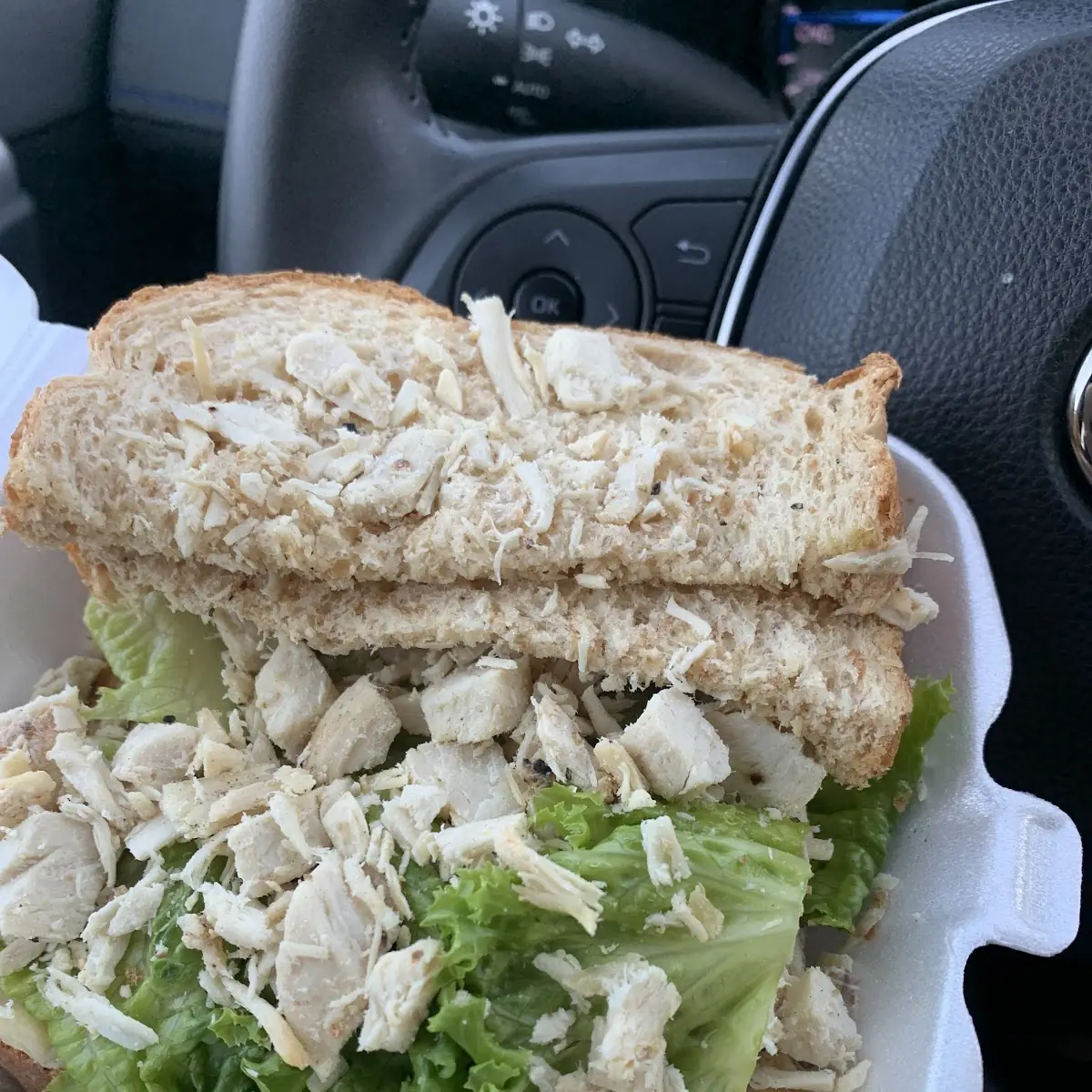 Chopped Chicken Sandwich