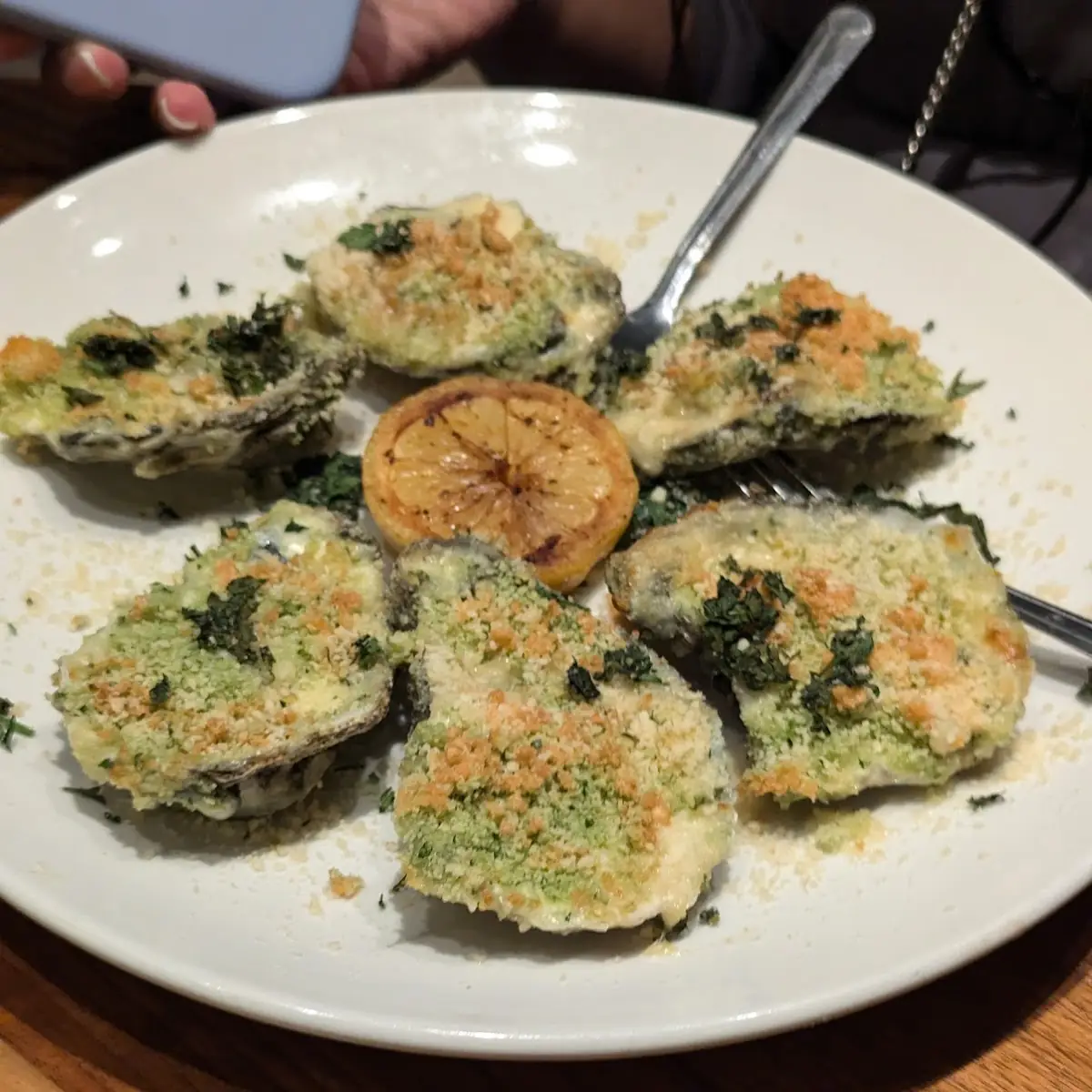 Oyster Rockefeller