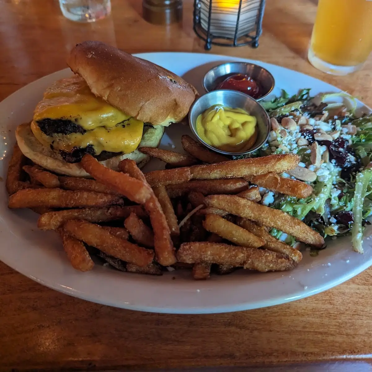 Double Cheeseburger with Fries