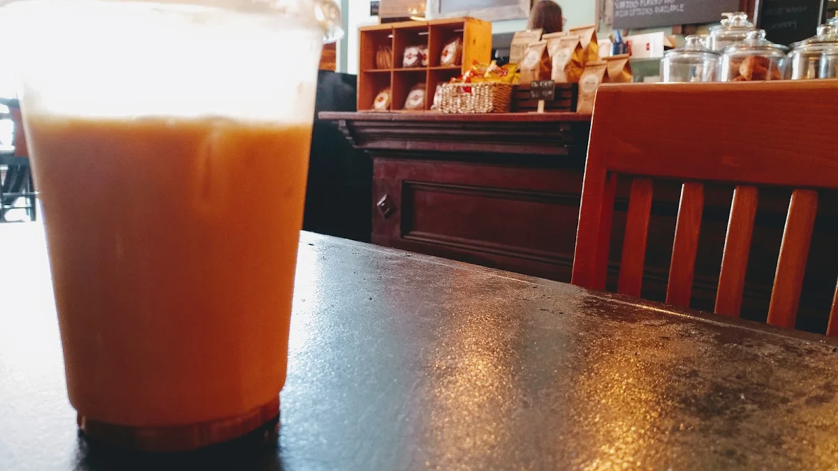 Iced Caramel Coconut Milk Macchiato