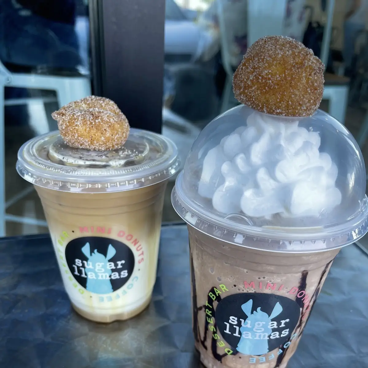 Caramel Macchiato & Mocha Frappe