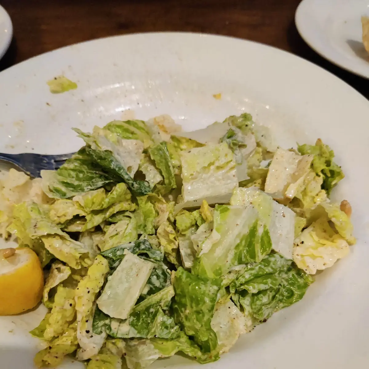 Caesar Salad, Carpaccio Restaurant Niagara