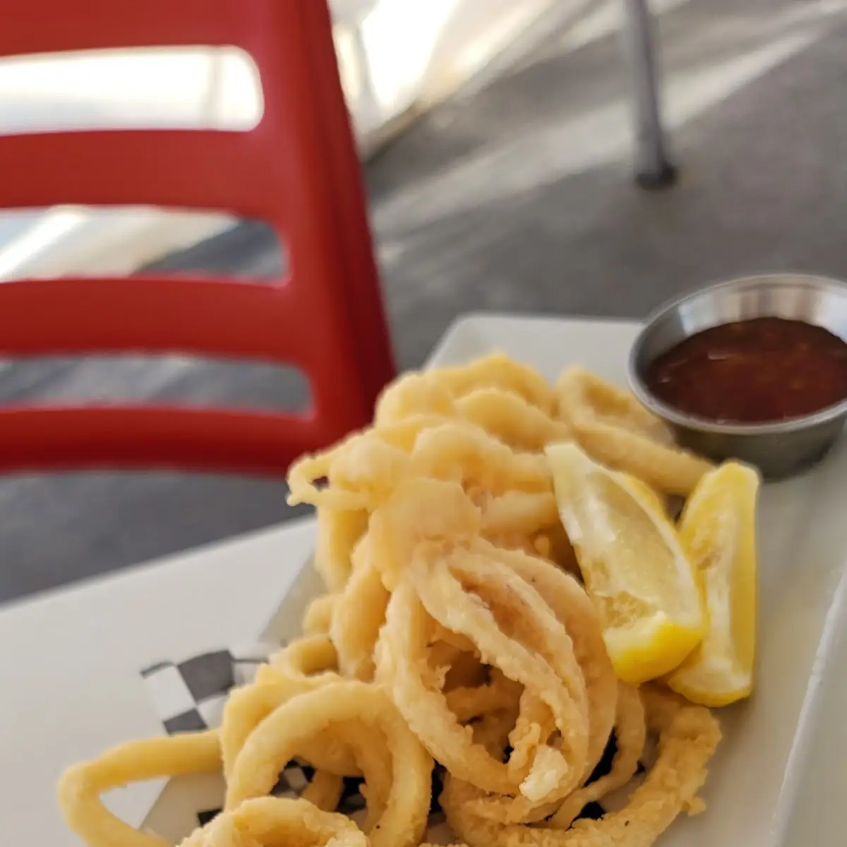 Calamari Fritti, Carpaccio Restaurant Niagara