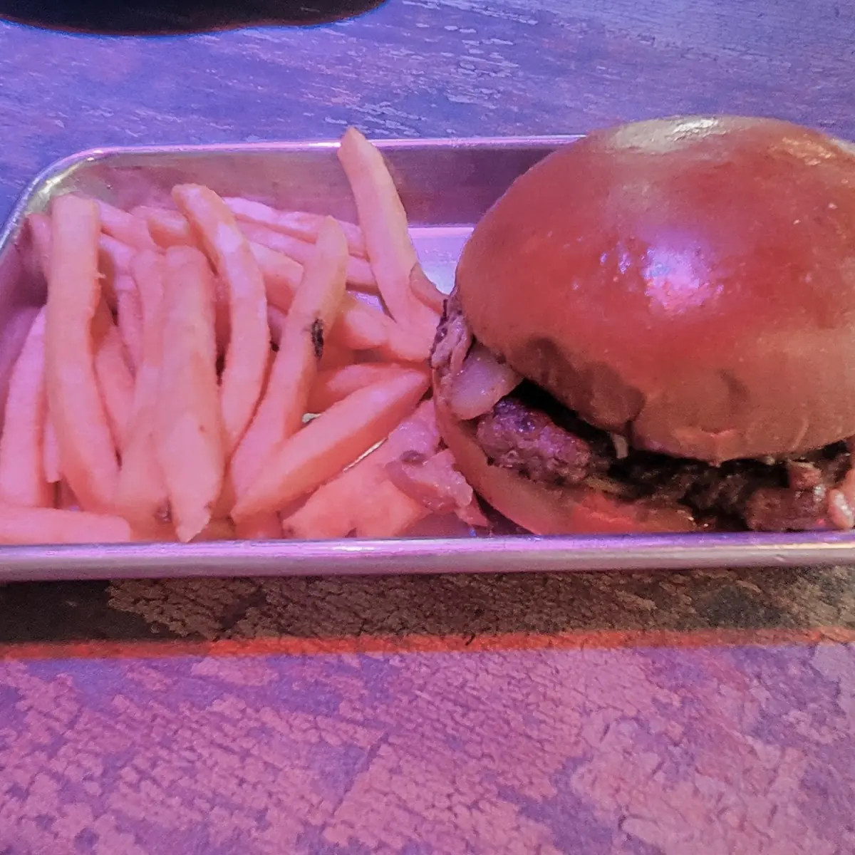 Bacon Cheeseburger with Fries