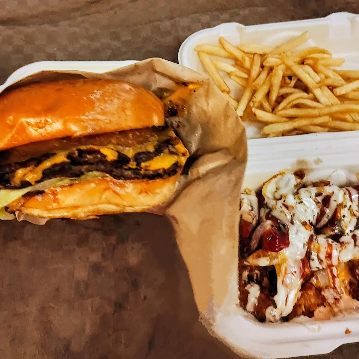 Beyond Smash Burger and Loaded Tater Tots