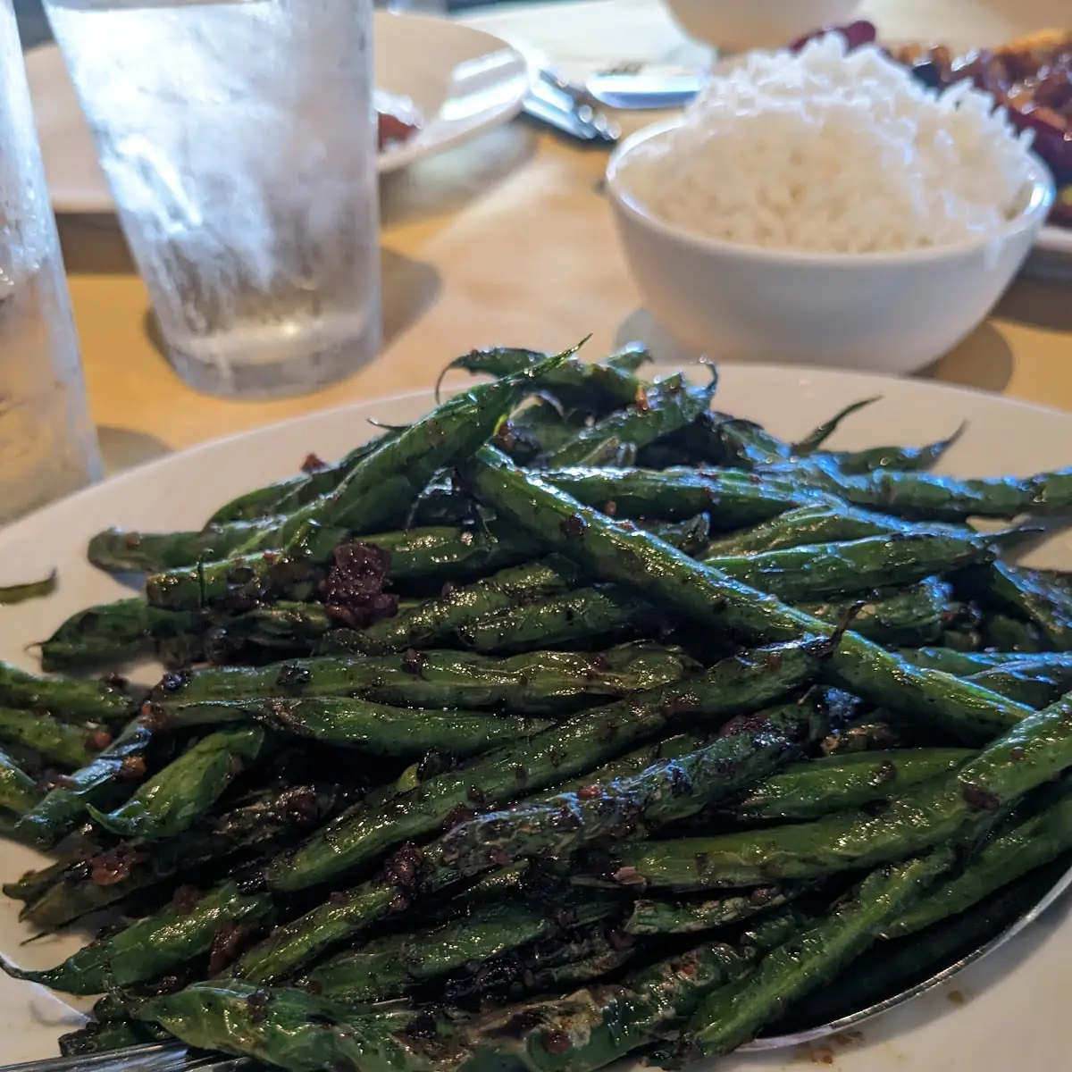 Dry Sautéed String Beans