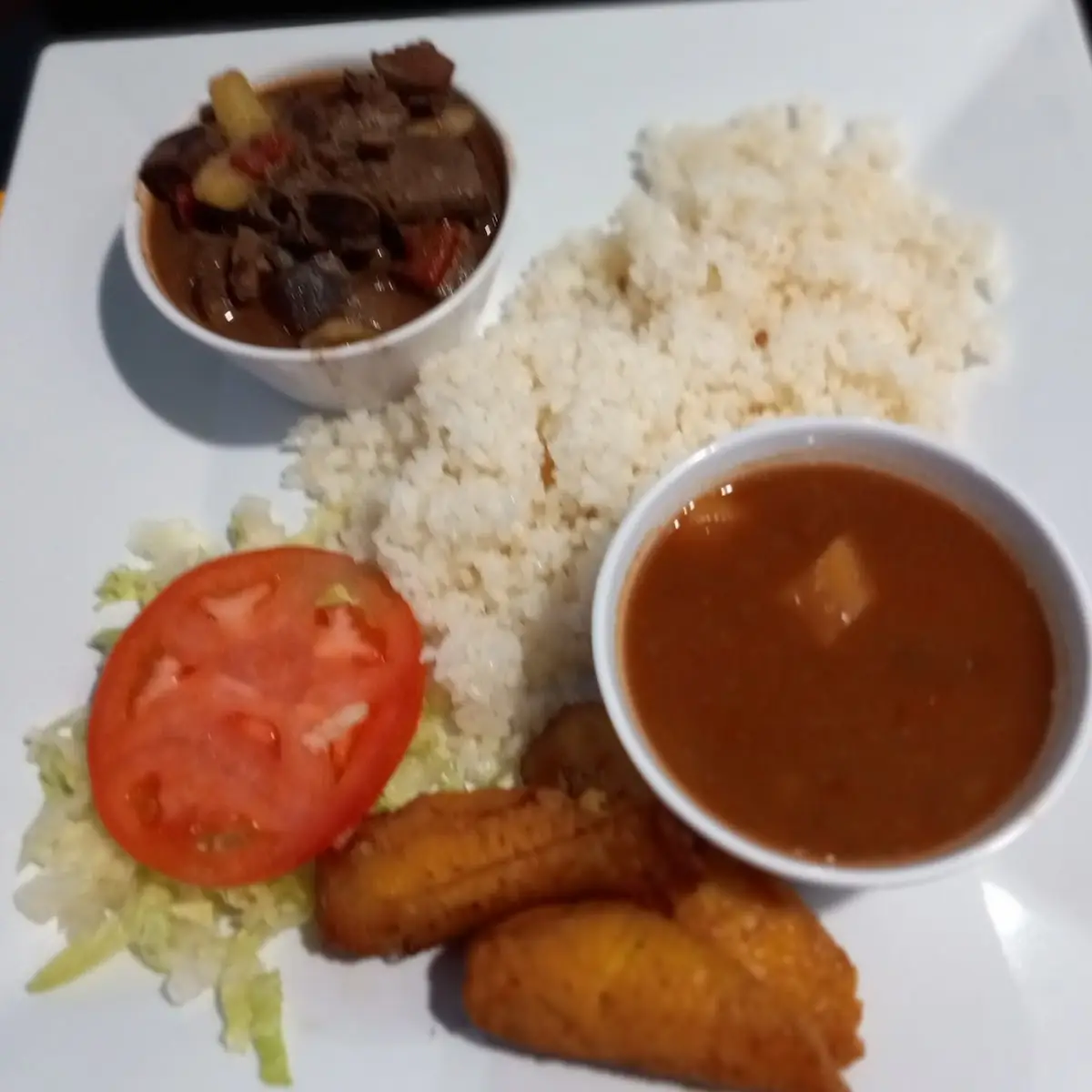 Gandinga Y Arroz Blanco