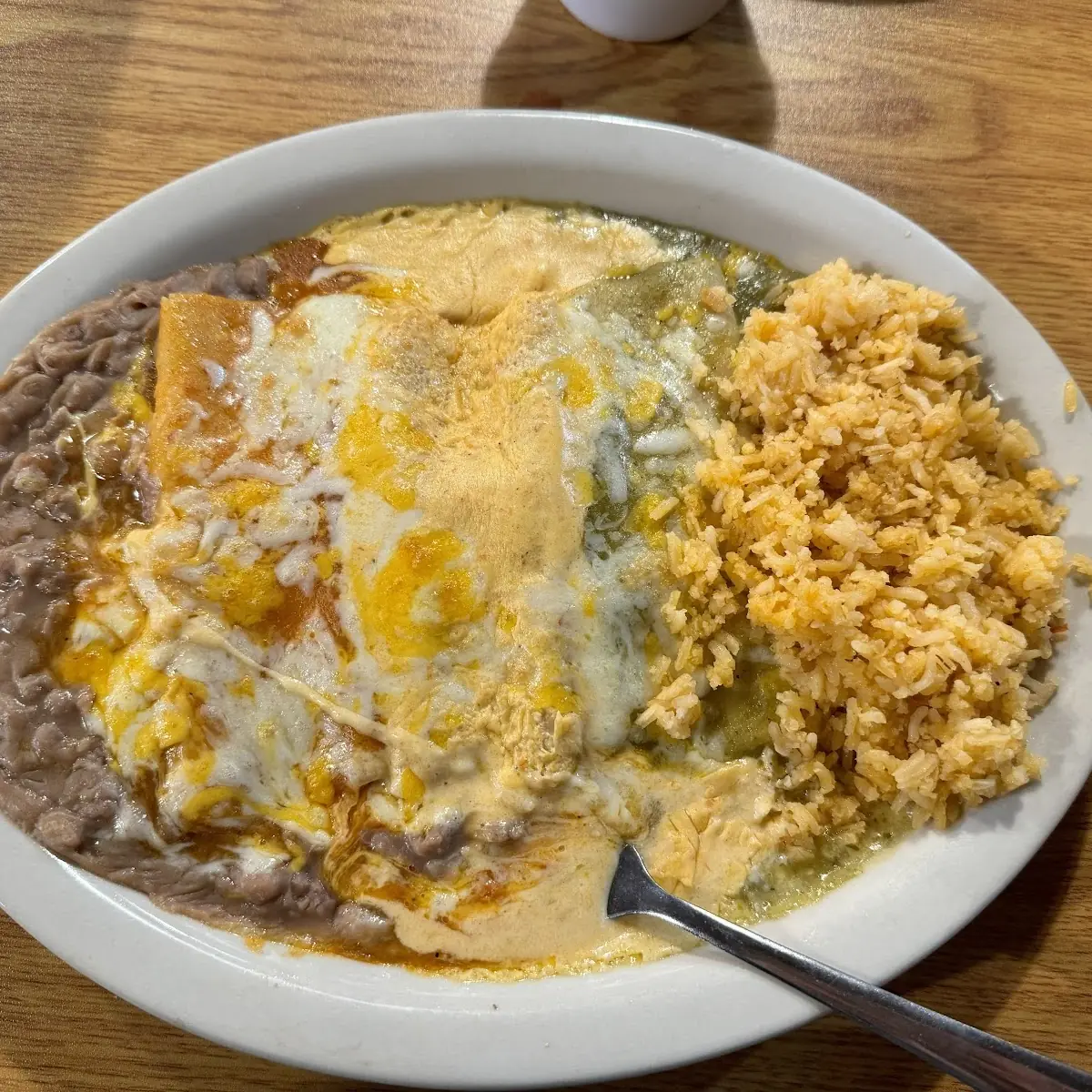 Trio Christmas Enchiladas