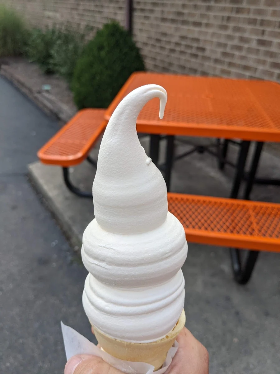 Small Vanilla Ice Cream Cone