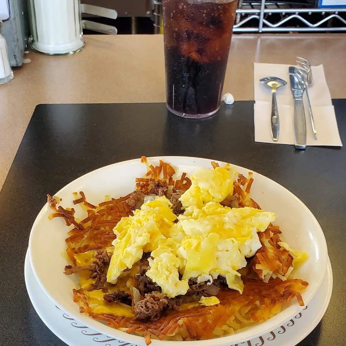Philly Cheese Steak Bowl with Eggs