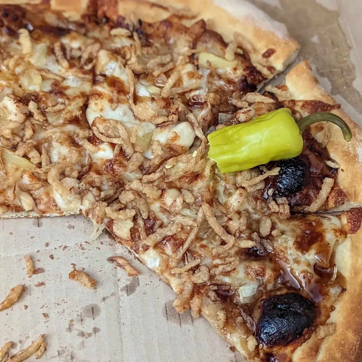 Aloha Teriyaki Chicken Pizza