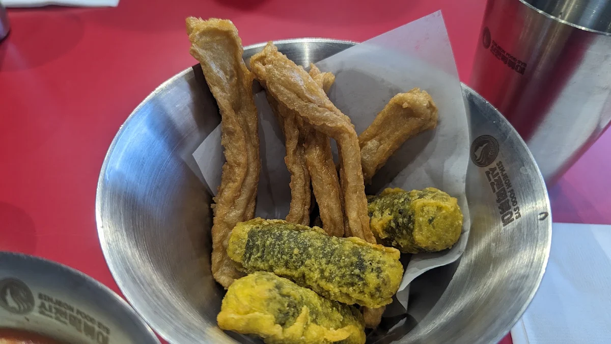 Fried Fish Cake and Fried Seaweed Rolls