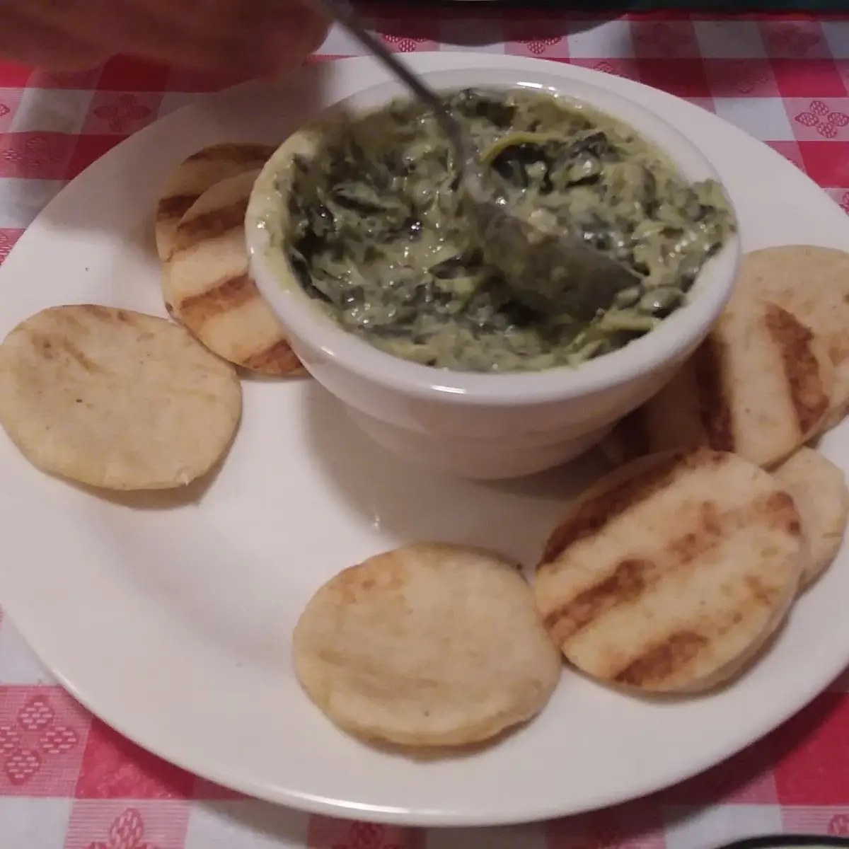 Spinach and Artichoke Dip Pizza
