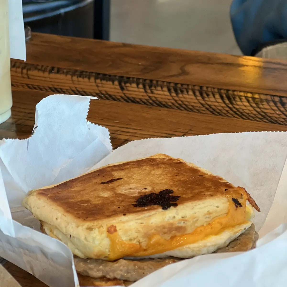 Sausage Egg & Cheese Croissant