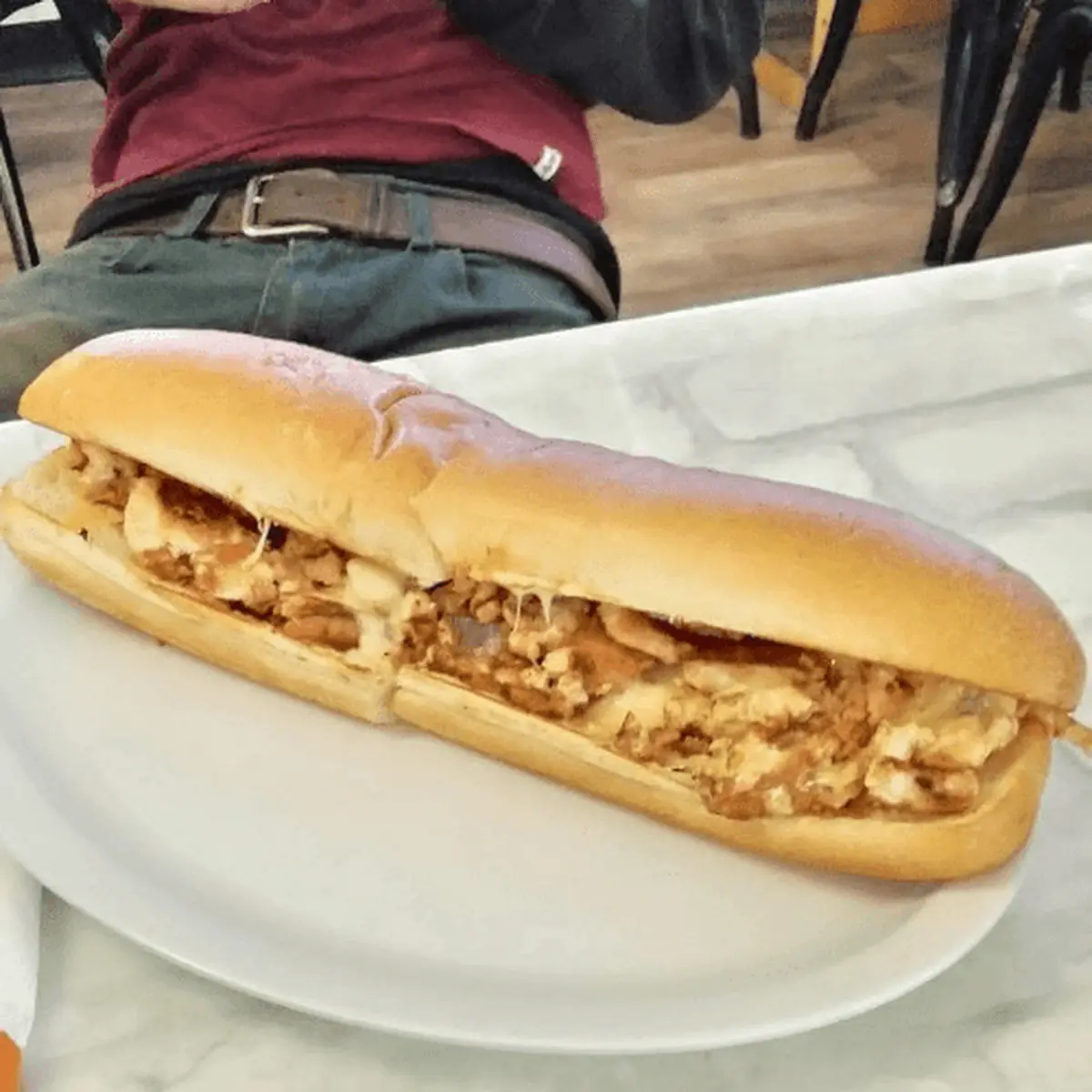Philly Chicken and Cheese Sub
