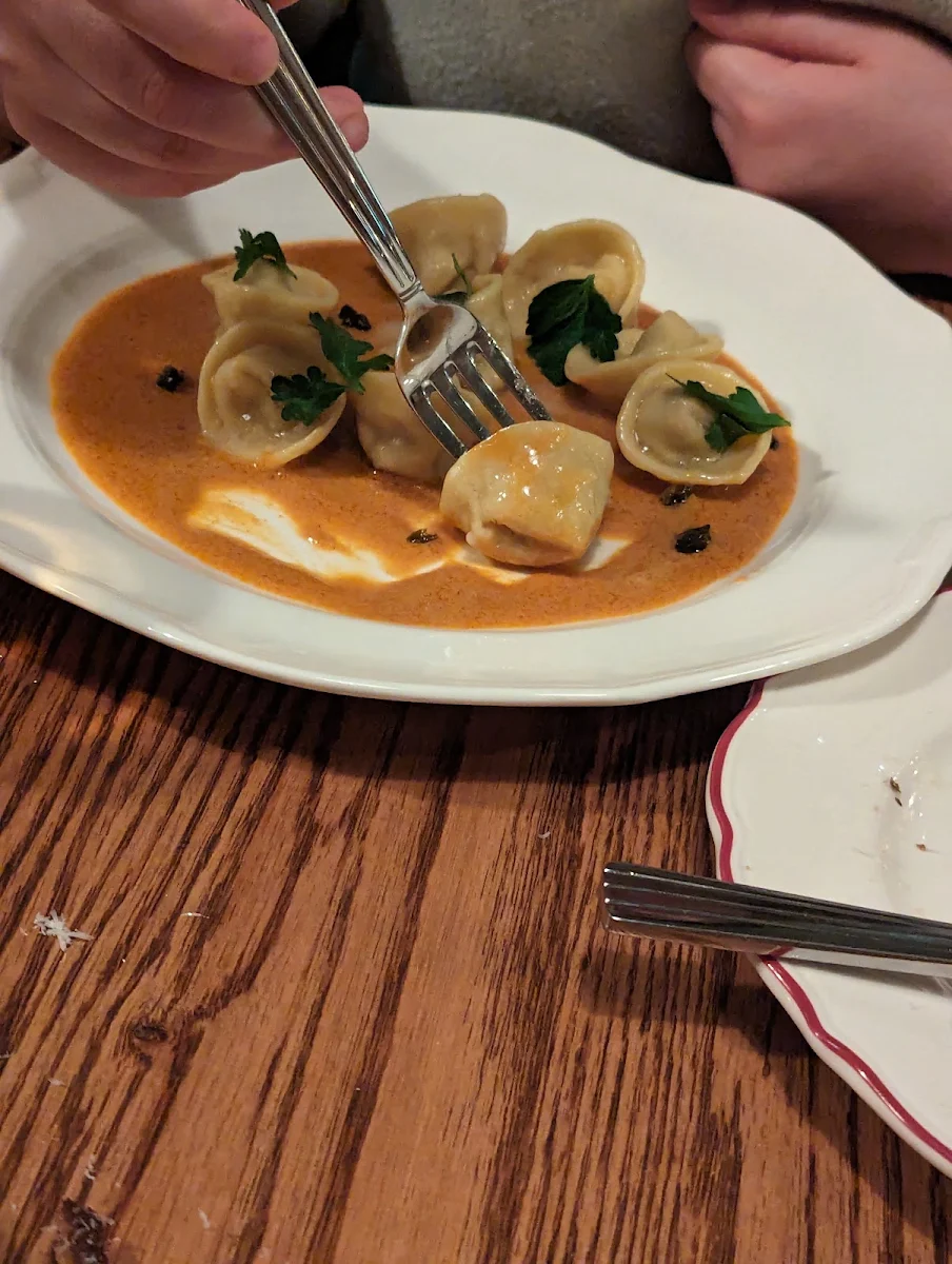 Ricotta Stuffed Anolini, Cantina Gia