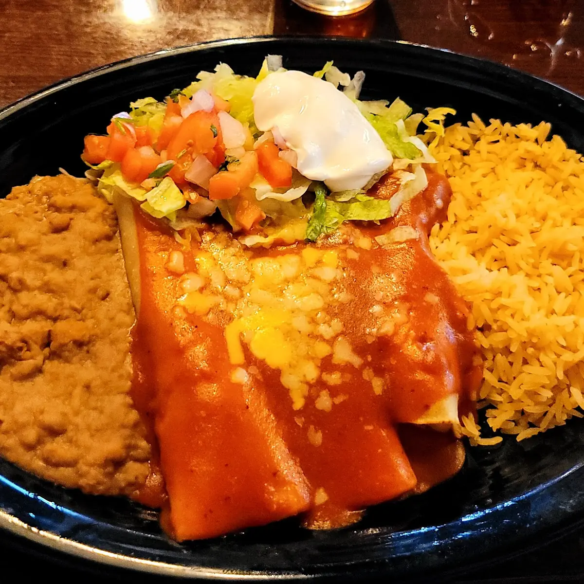 Enchilada Rice & Beans
