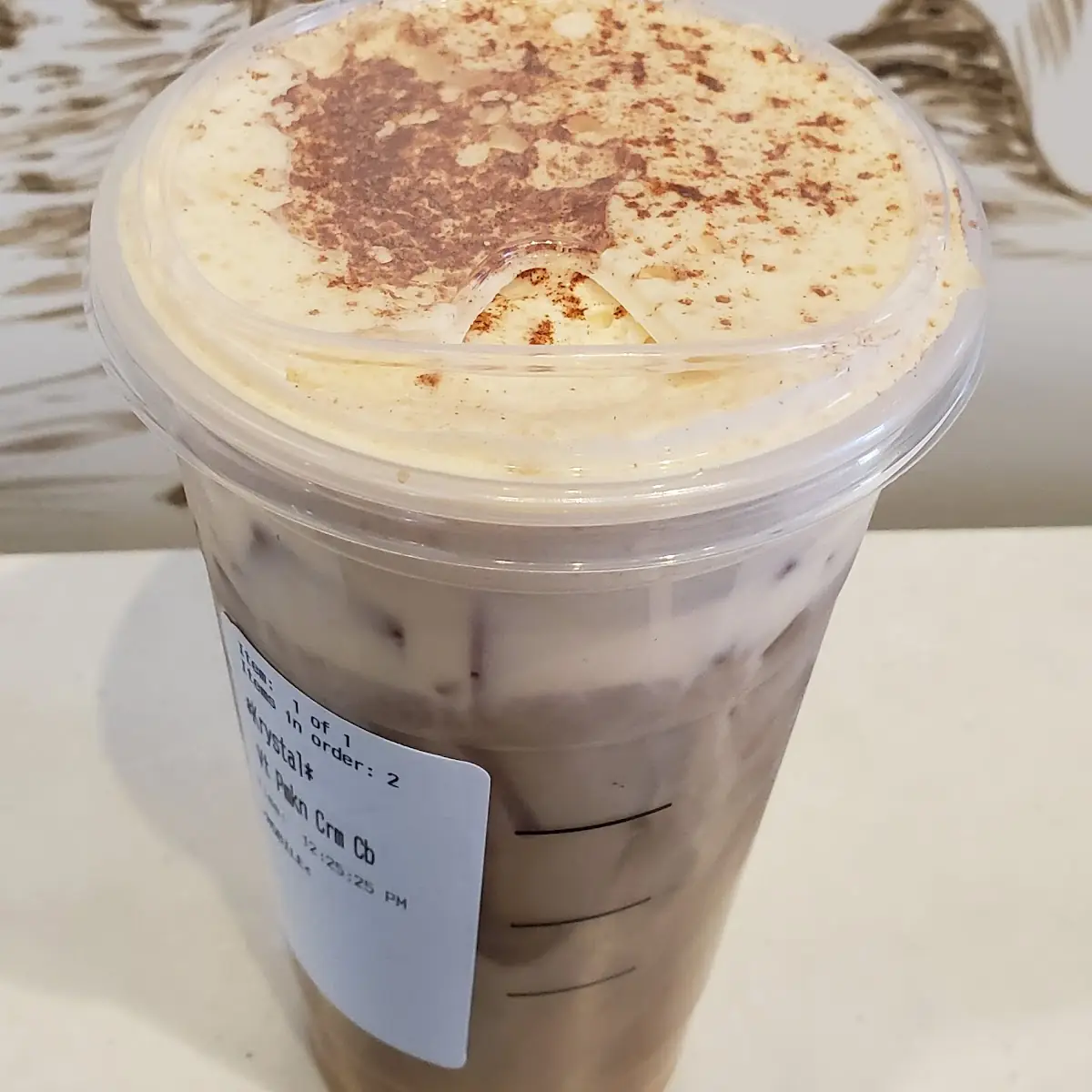 Pumpkin Cream Cold Brew