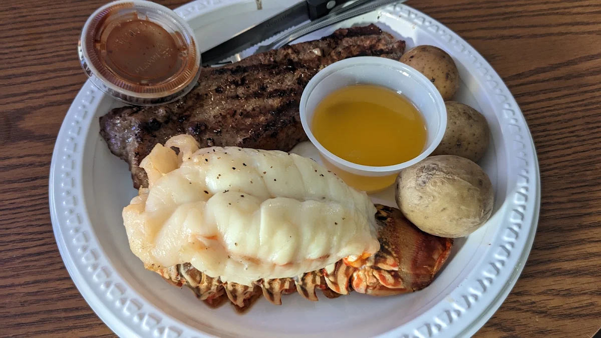 Steak and Lobster Tail
