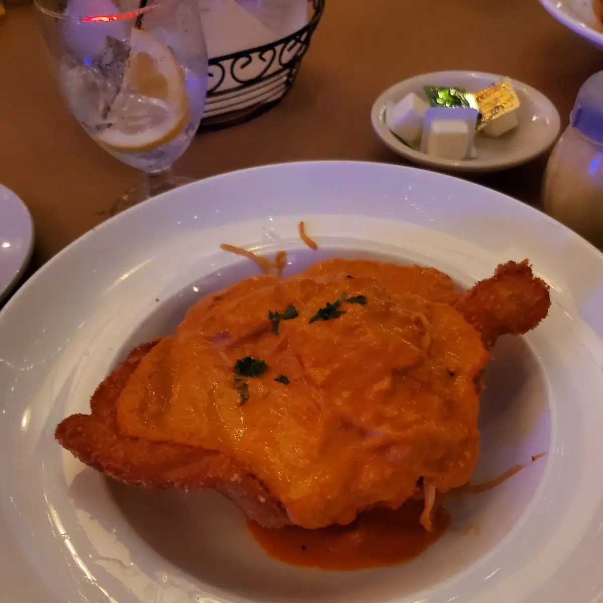 Pasta in a Chicken Bowl
