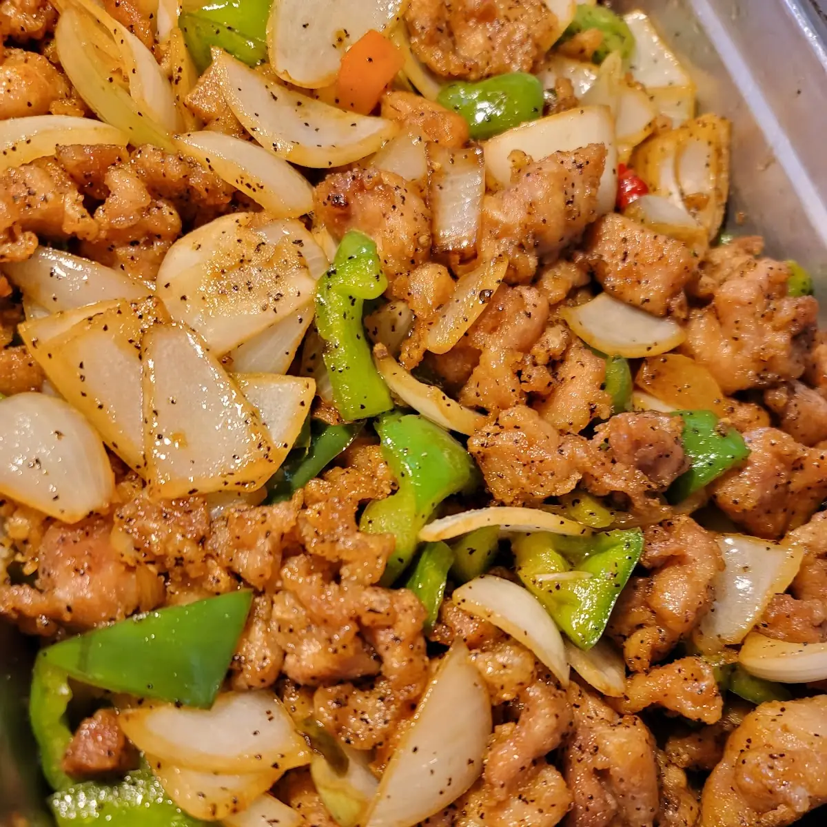 Black Pepper Chicken