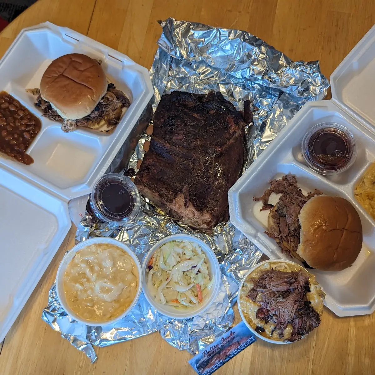 BBQ Sandwiches Ribs Sides