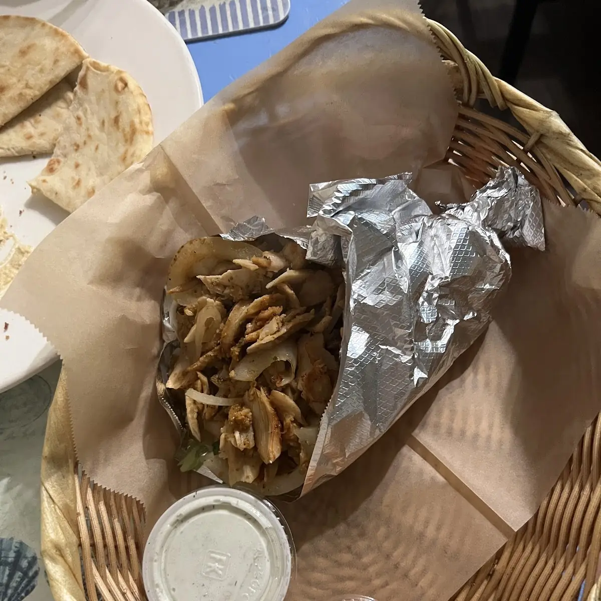 Chicken Gyro Sandwich