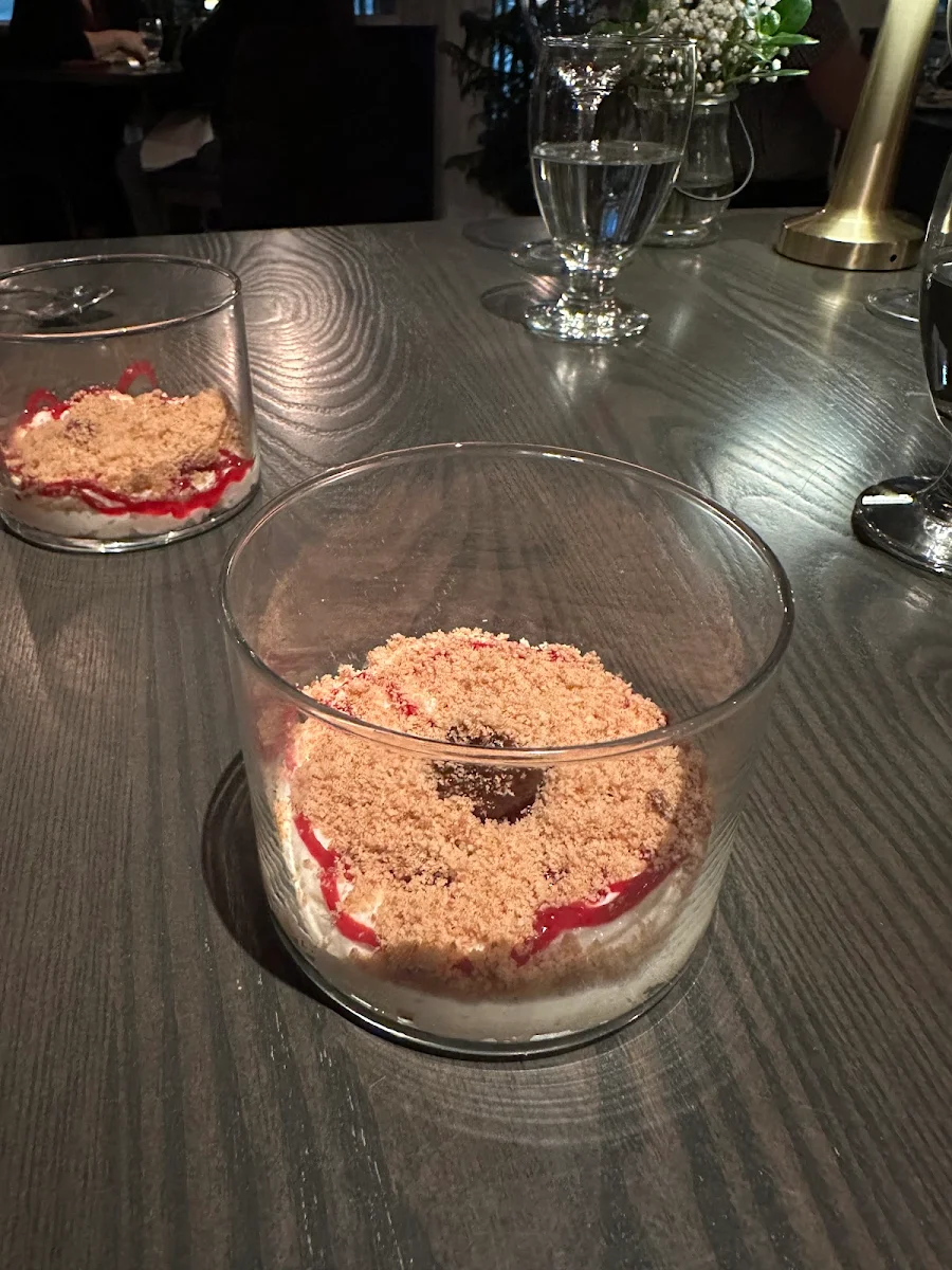 Feta Cheese Dessert, Muse at Wakefield Mill Hotel and Spa
