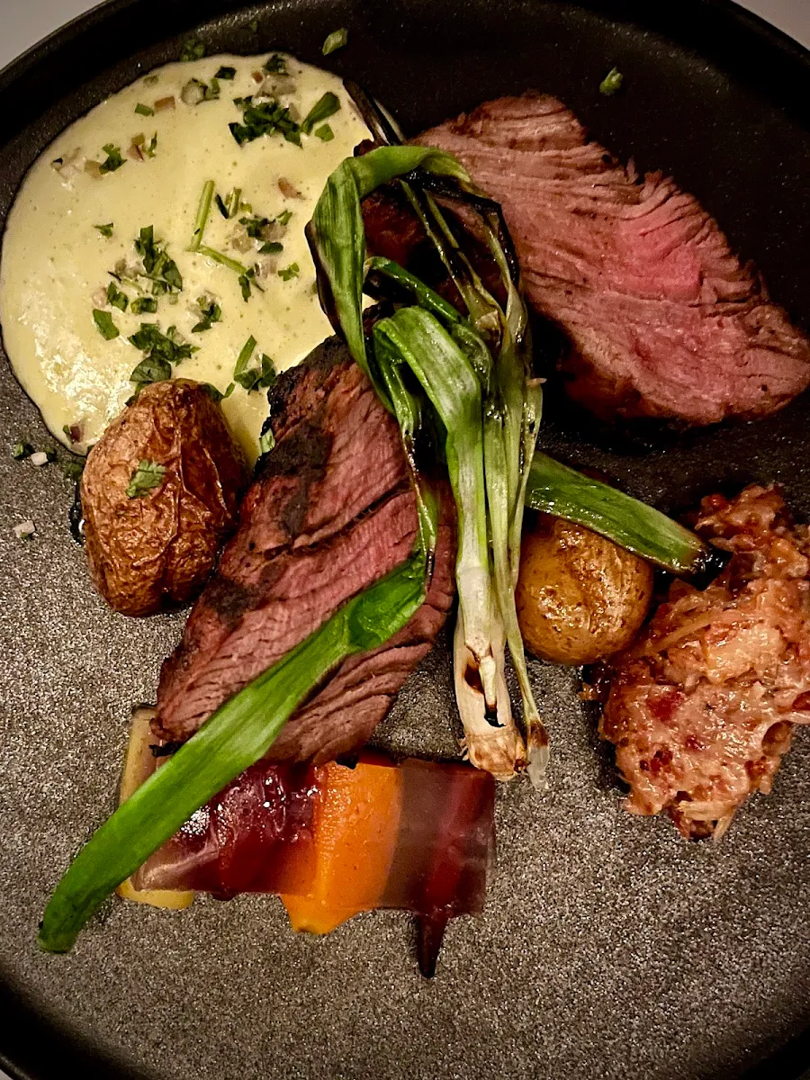 Filet Mignon Marinated in Miso, Muse at Wakefield Mill Hotel and Spa