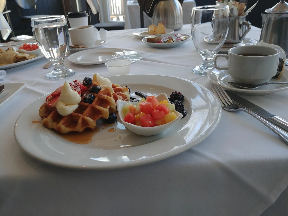 Waffles, Muse at Wakefield Mill Hotel and Spa