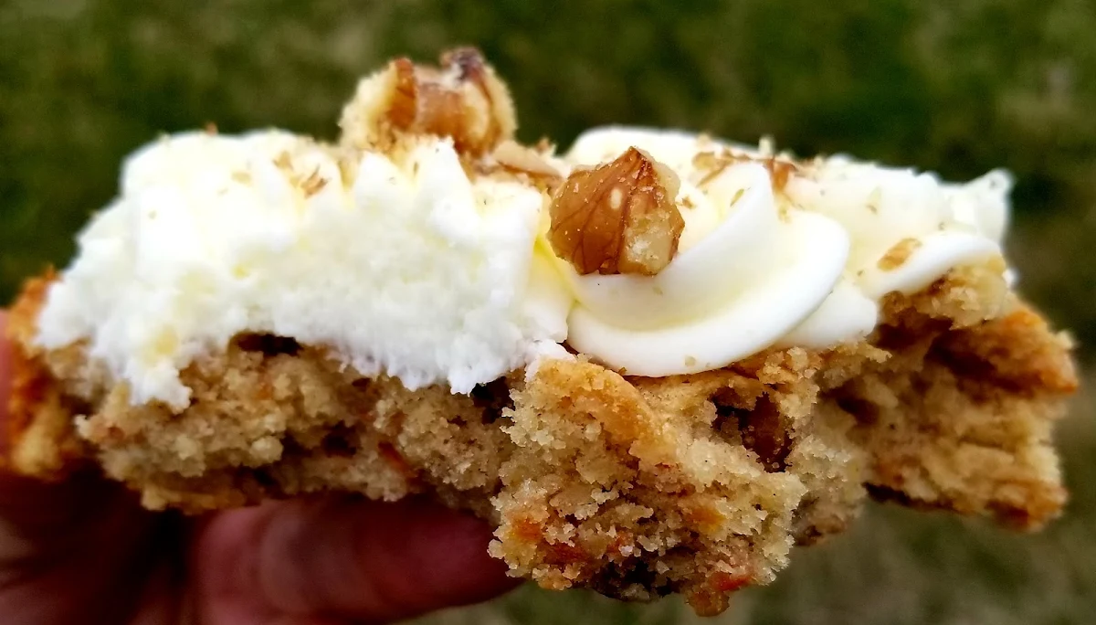 Carrot Cake Blondie
