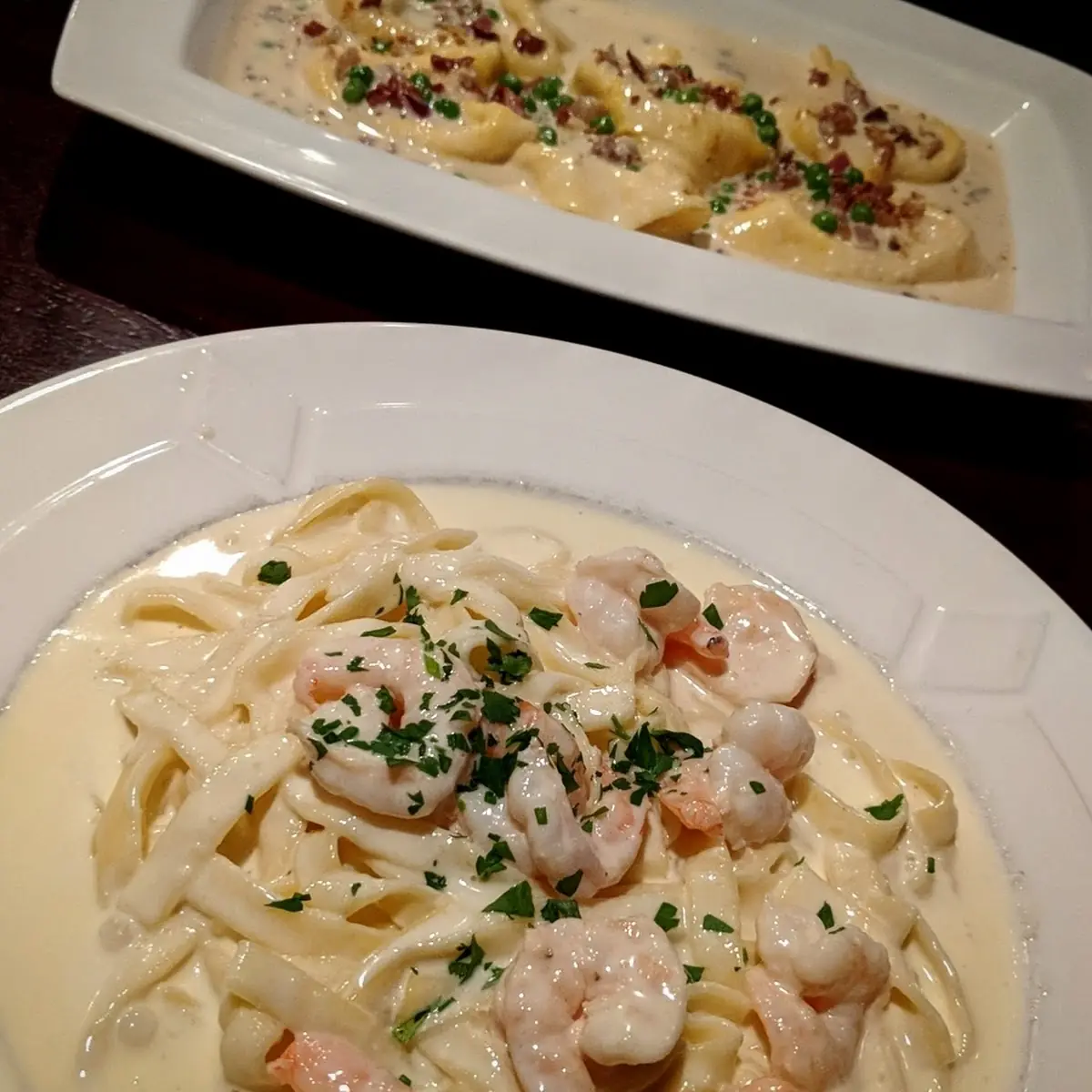 Shrimp Alfredo