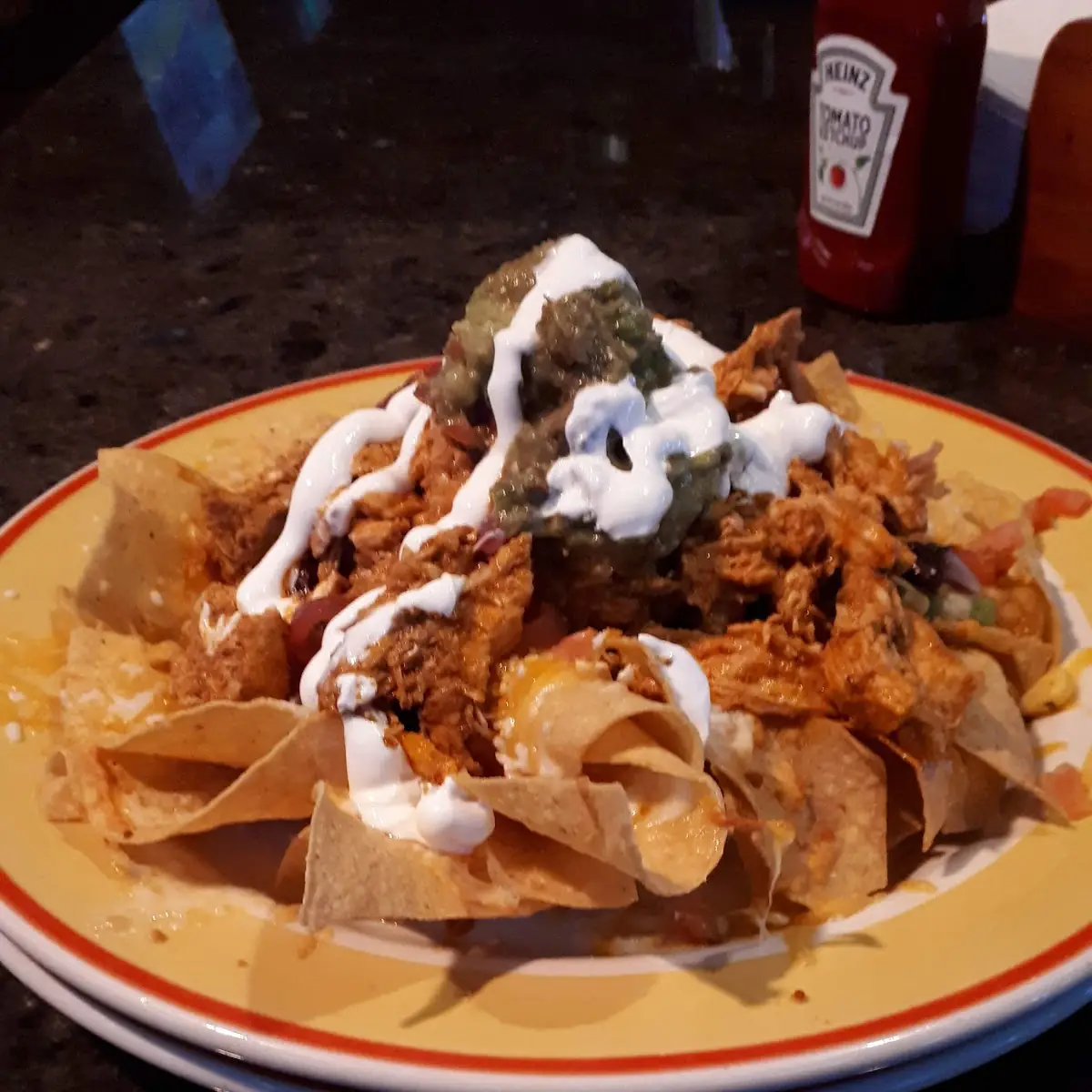 California Chicken Nachos