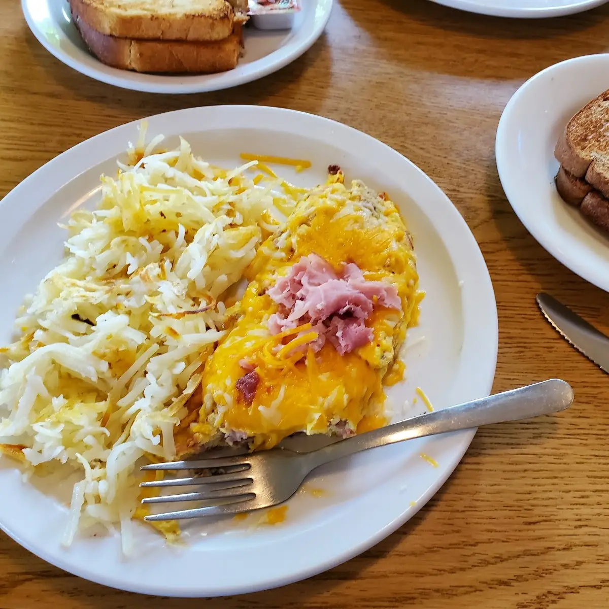 Ham and Cheese Omelette