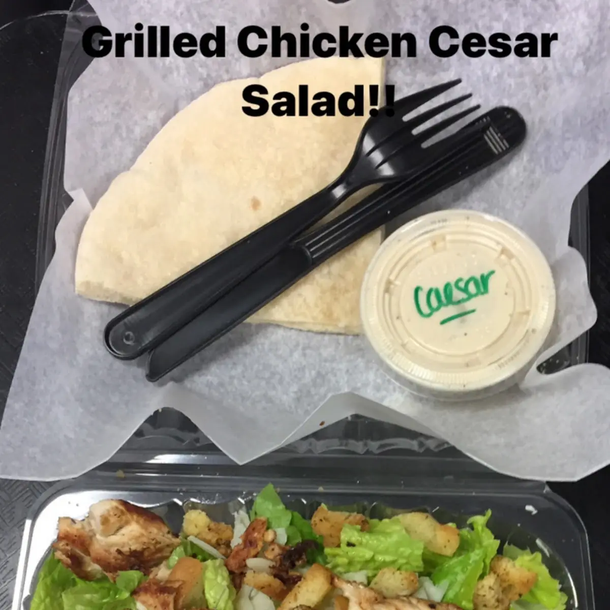 Chipotle Chicken Caesar Salad