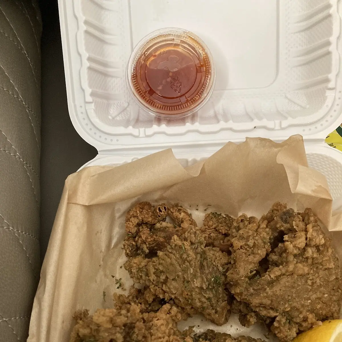 Fried Oysters Mushrooms
