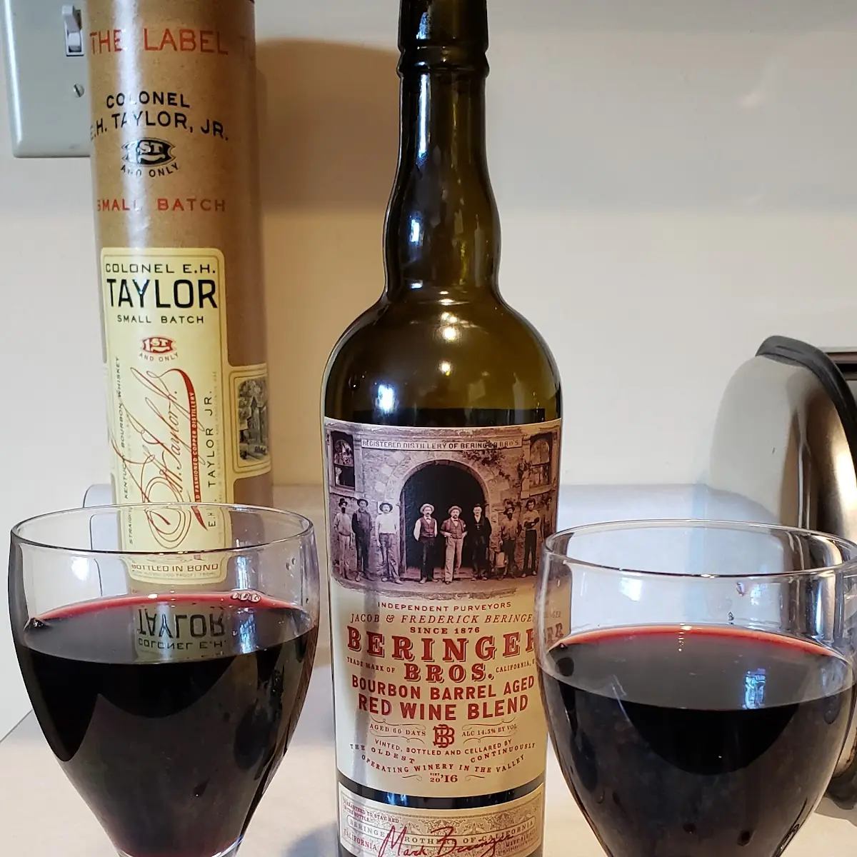 Dry Red Wine Blend Bourbon Barrel Aged