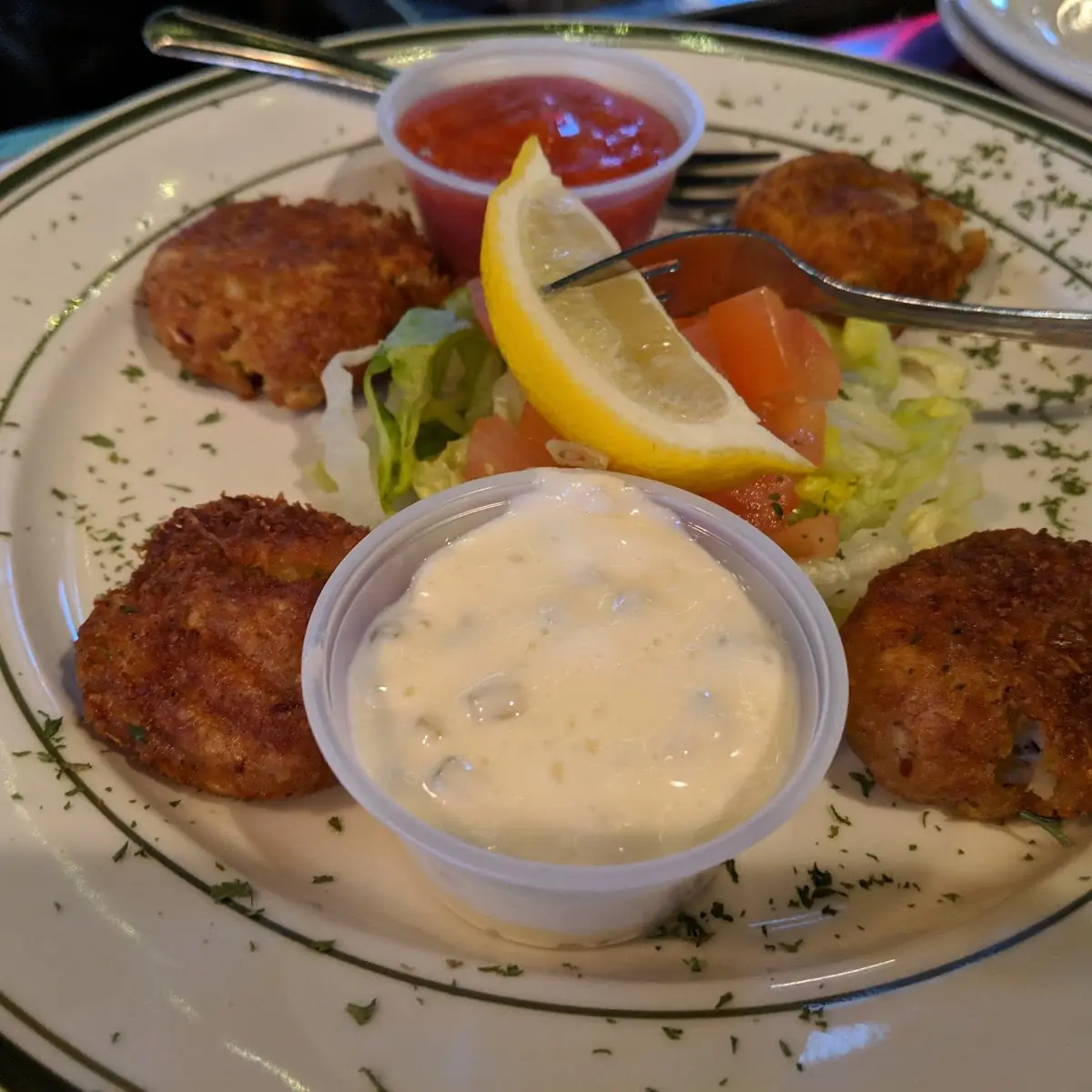 Crab Cake Sandwich