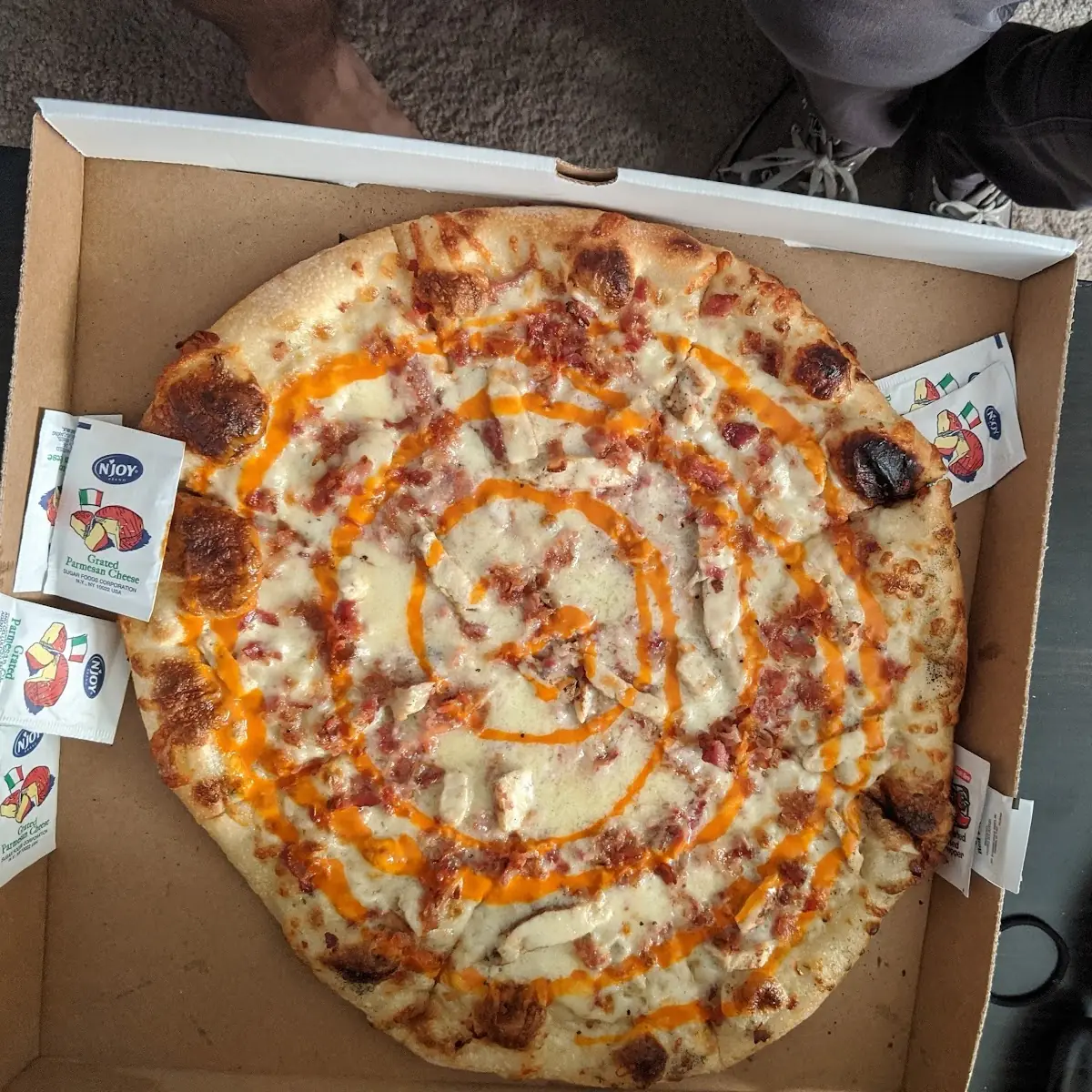 Buffalo Chicken Pizza