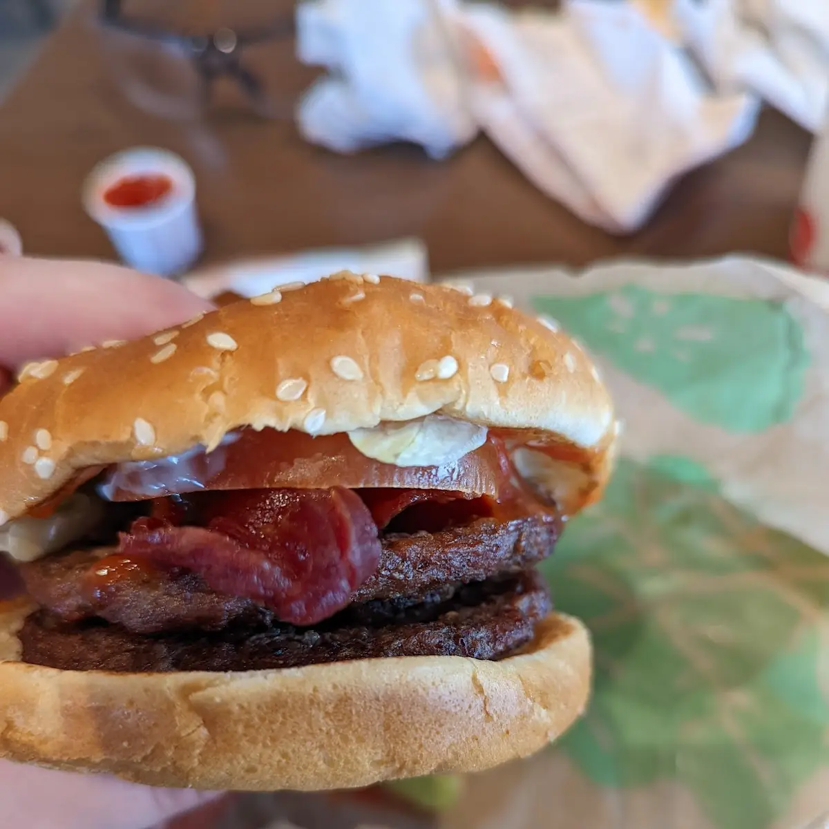 Bacon Double Cheeseburger