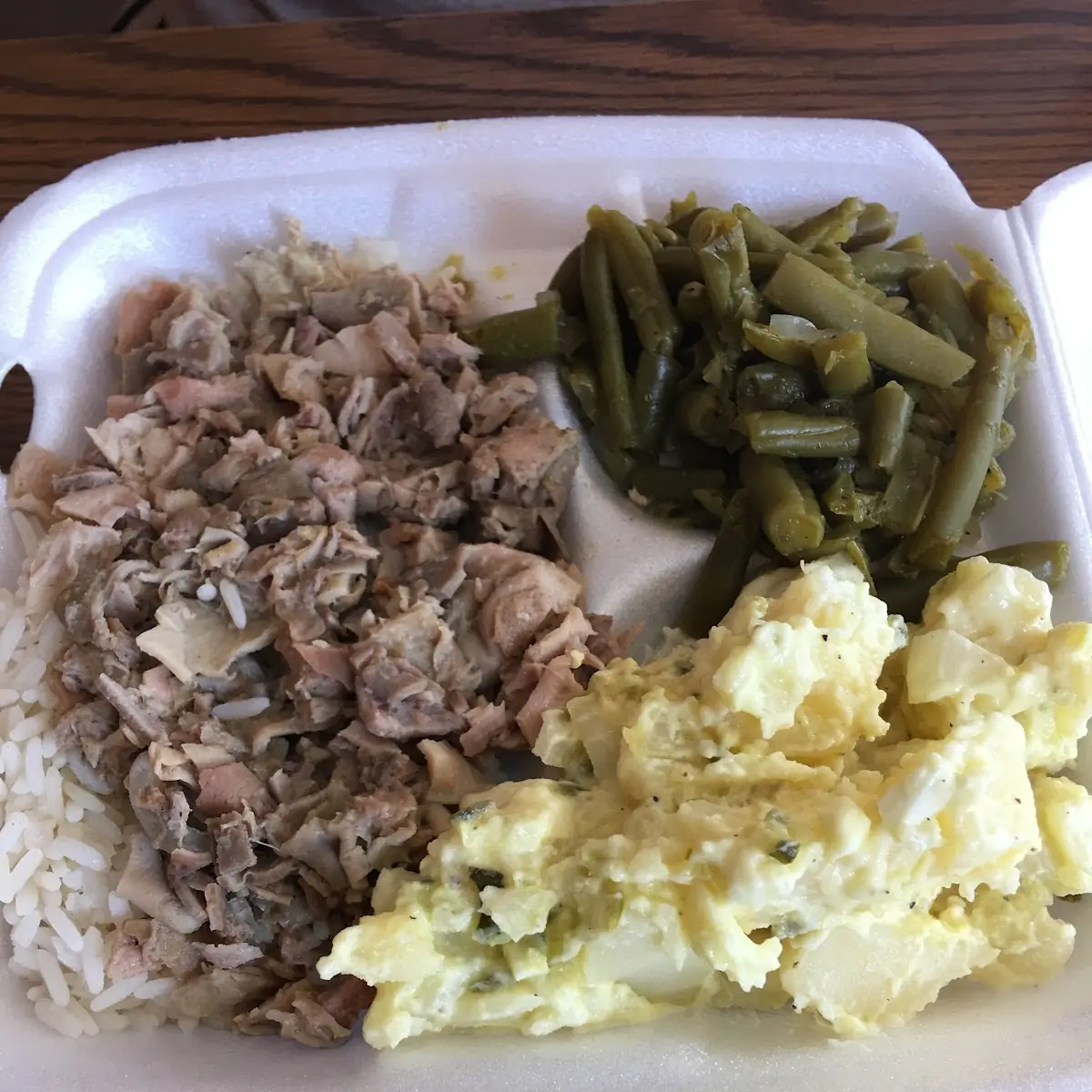 Green Beans and Potato Salad