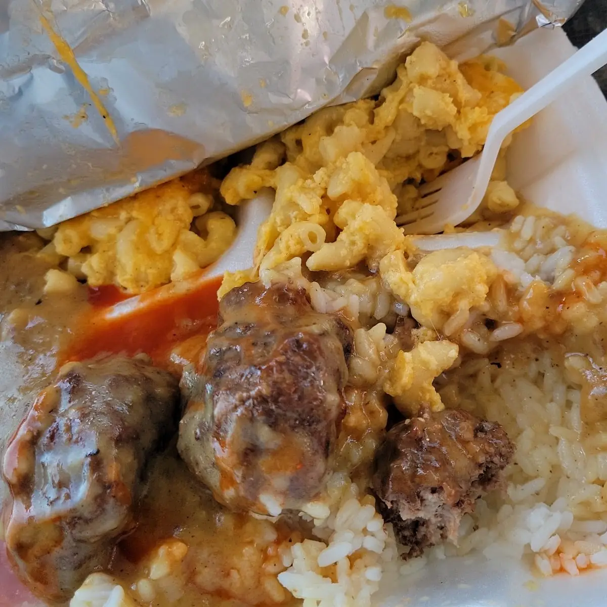 Mac and Cheese Burger Patty