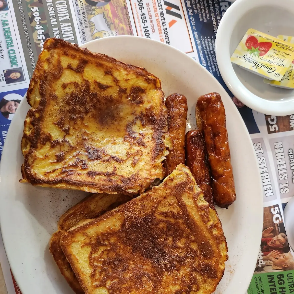 French Toast and Sausage