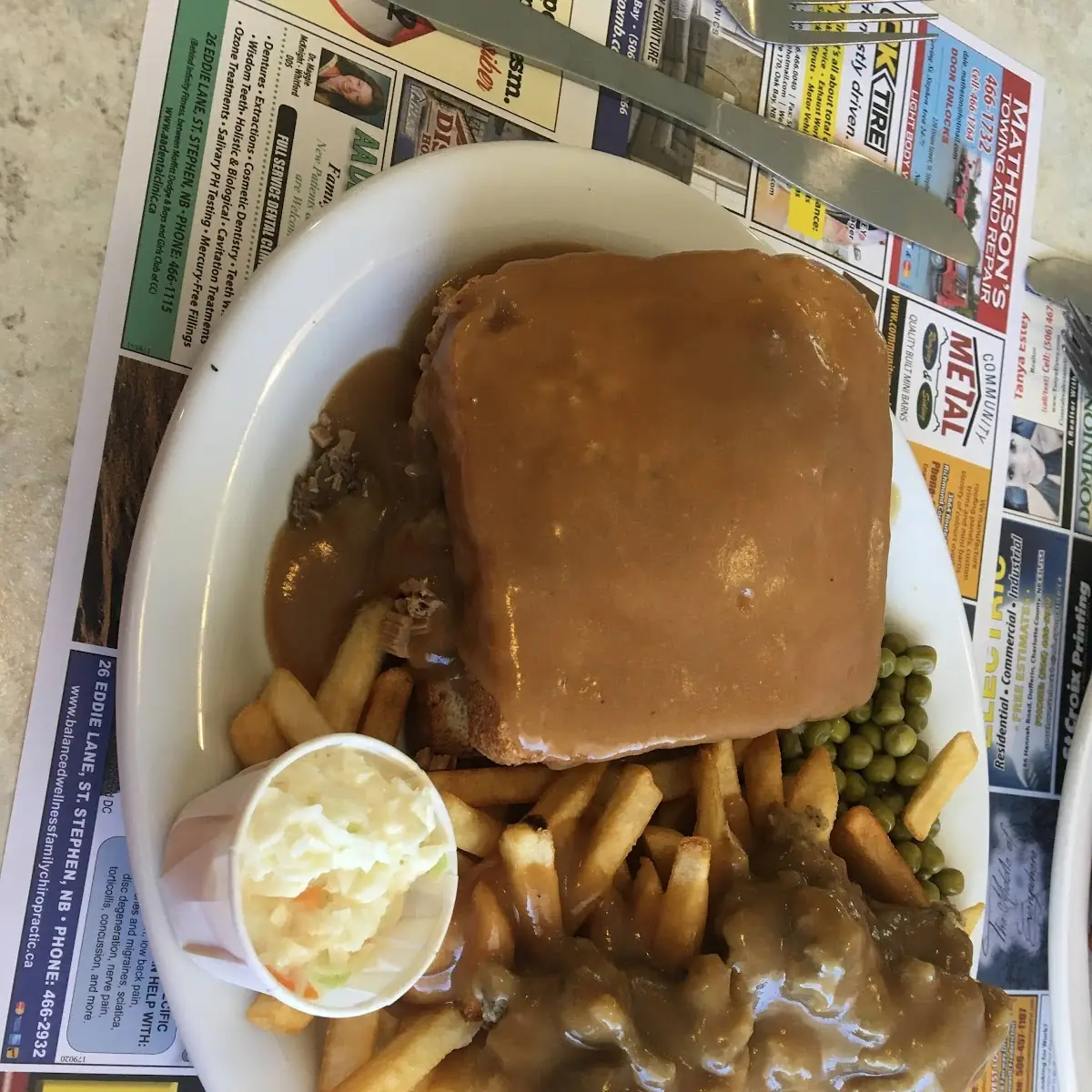 Hot Beef Sandwich