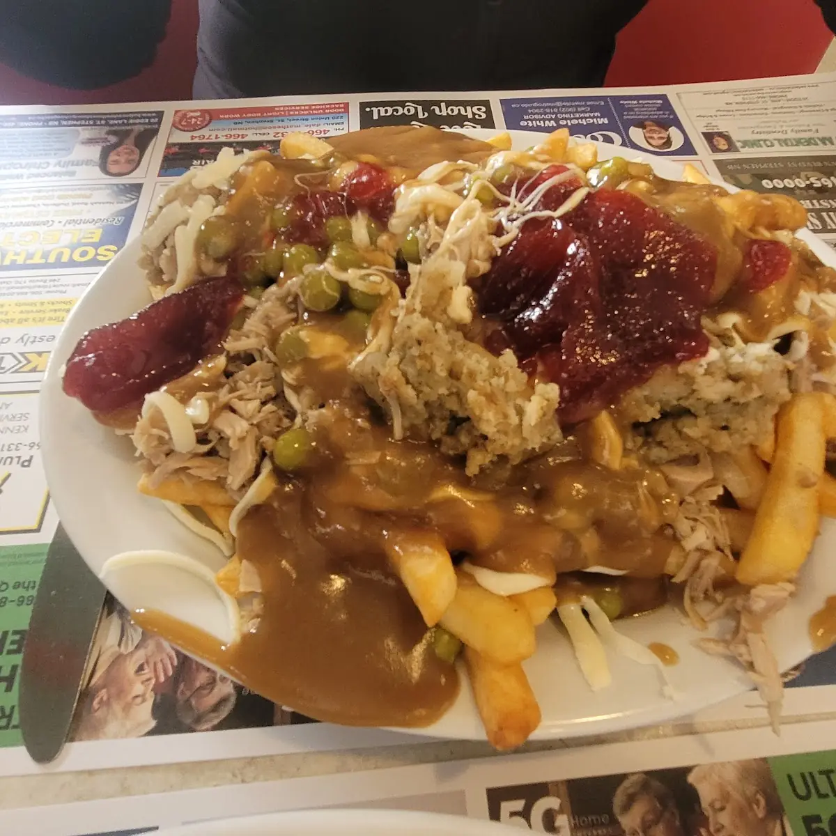 Turkey Dinner Poutine