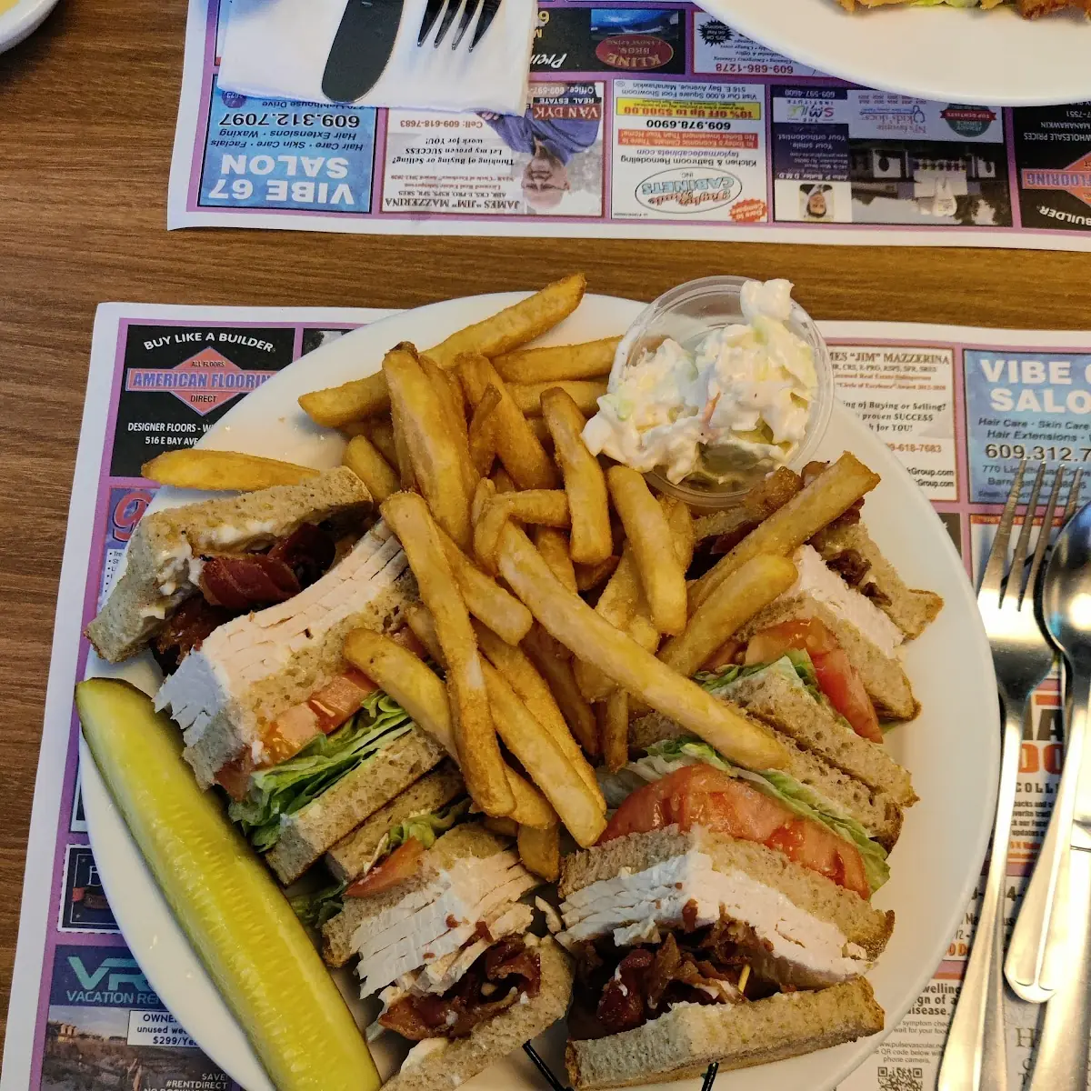 Turkey Club Sandwich